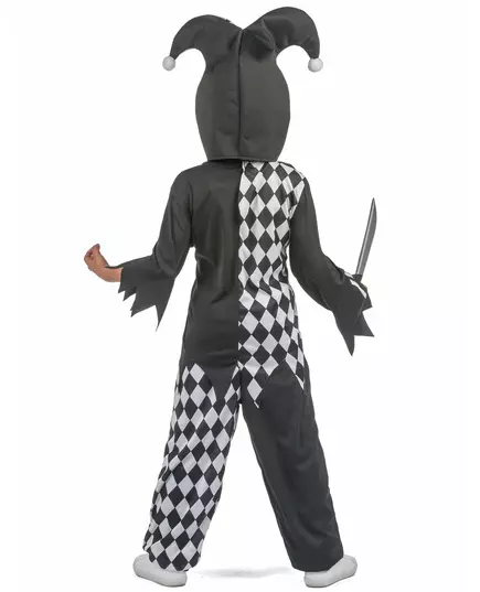 Blodig harlekinmaskeraddräkt pojke, Storlek: 7-9 år(120-130 cm), image 3