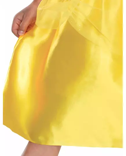 Enkel Belle™-maskeraddräkt flicka, Storlek: 5-6 år (109 - 126 cm), image 3