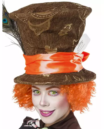 Premium maskeraddräkt som galen hattmakare för dam, Storlek: Medium (38), image 3