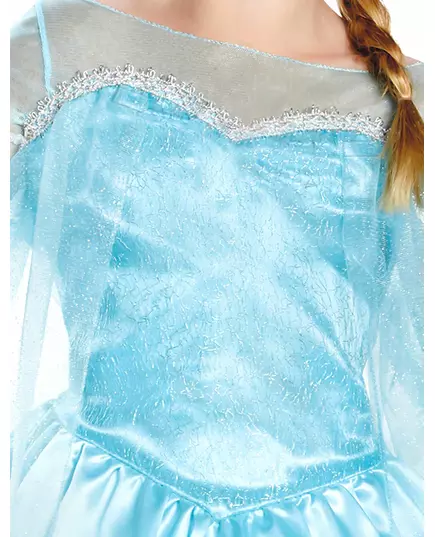 Klassisk Elsa den iskalla drottningen™-maskeraddräkt för flickor, Storlek: 3-4 år (97 - 109 cm), image 3