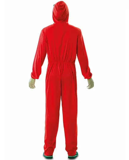 Maskeraddräkt med jumpsuit och mask La Casa de Papel™ vuxen, Storlek: Medium/Large, image 3