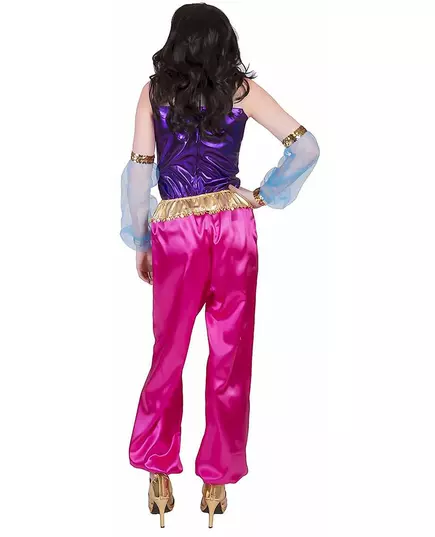 Maskeraddräkt orientalisk dansös med huvudbonad dam, Storlek: X-Large, image 3
