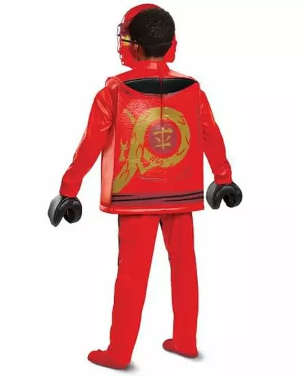Deluxe Kai Ninjago - LEGO™-maskeraddräkt barn, Storlek: 7-8 år (124 - 136 cm), image 3