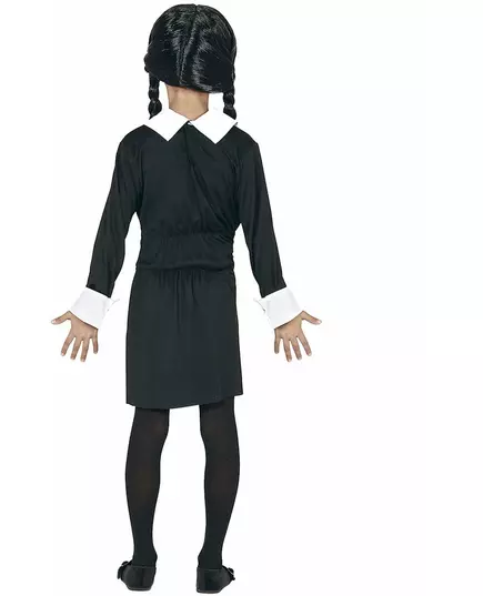 Gotisk ung dam-maskeraddräkt för flicka, Storlek: 10-12 år (142-148 cm), image 3