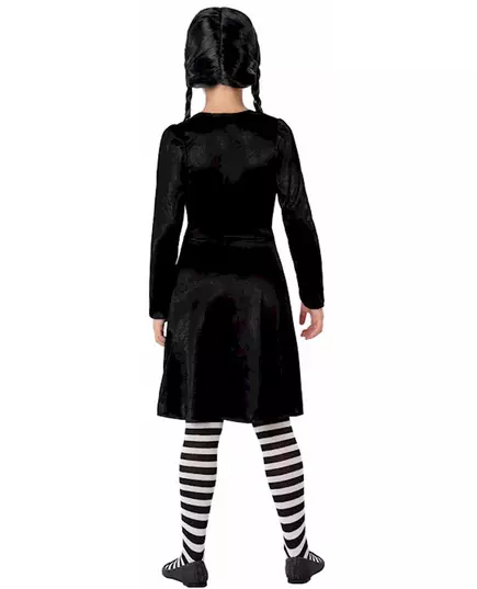 Maskeraddräkt flicka från den morbida familjen, Storlek: 10-12 år (145-160 cm), image 3