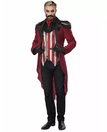 Deluxe skräckdomartärmaskeraddräkt för vuxen, Storlek: Medium, image 3