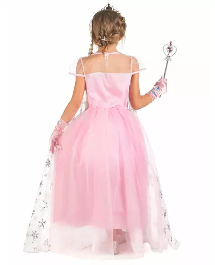 Rosa prinsessmaskeraddräkt och tillbehör barn, Storlek: 6-8 år, image 3