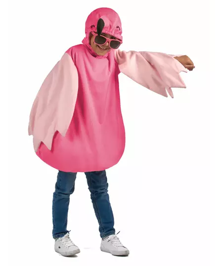Flamingo-maskeraddräkt barn, Storlek: 7-9 år(120-130 cm), image 3