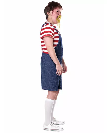 Lyxig maskeraddräkt som snorig pojke vuxen, Storlek: Small/Medium, image 3