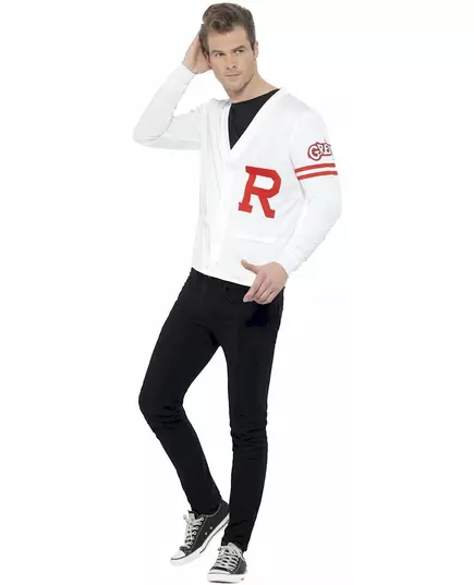 Grease Rydell Prep Grease™-maskeraddräkt herr, Storlek: Large, image 3