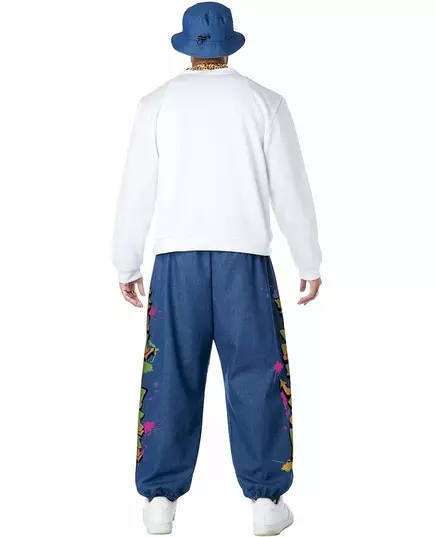 90-tals hiphop-maskeraddräkt herr, Storlek: Medium, image 3