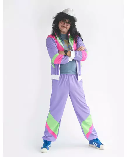 Retro joggingmaskeraddräkt herr, Storlek: Large, image 3