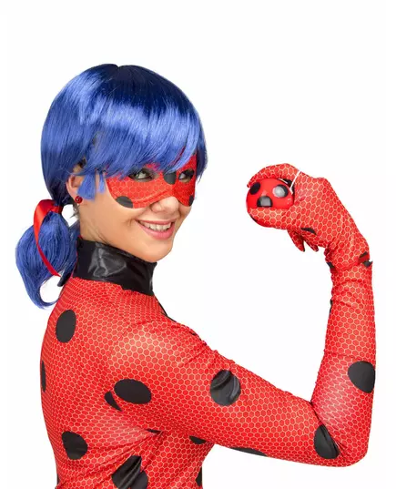 Komplett Ladybug-maskeraddräkt Miraculous™ vuxen, Storlek: Small, image 3