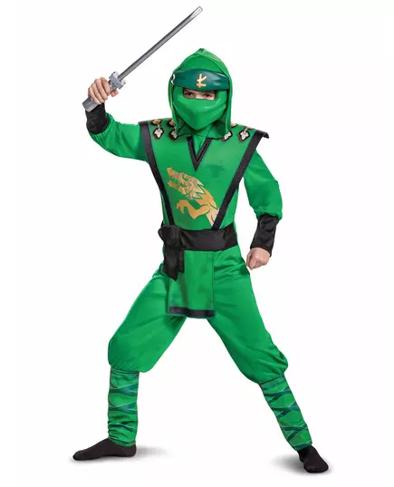 LEGACY deluxe Lloyd Ninjago®- LEGO™-maskeraddräkt barn, Storlek: 5-6 år (109 - 126 cm), image 3