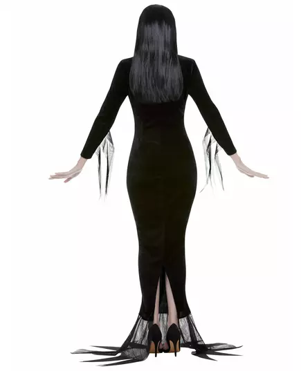 Morticia-maskeraddräkt från Familjen Addams™ för dam, Storlek: Medium, image 3