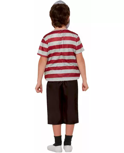 Pugsley Familjen Addams™-maskeraddräkt för barn, Storlek: 7-9 år (130/143 cm), image 3