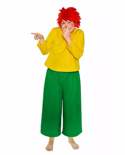 Pumuckl™-maskeraddräkt vuxen, Storlek: XX-Large, image 3