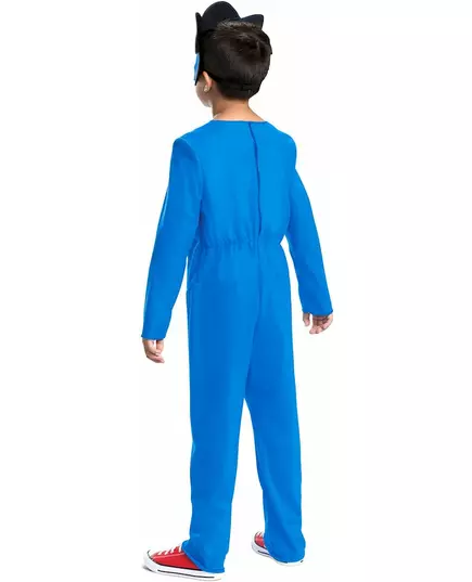 Enkel maskeraddräkt Sonic™ barn, Storlek: 3-4 år (97 - 109 cm), image 3