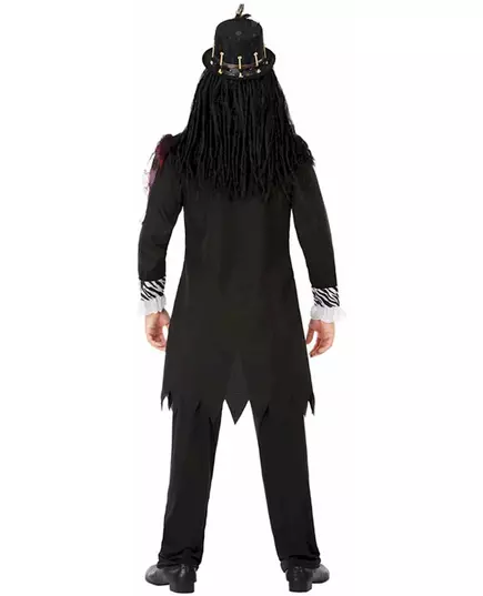 Maskeraddräkt voodoo-trollkarl herr, Storlek: X-Large, image 3