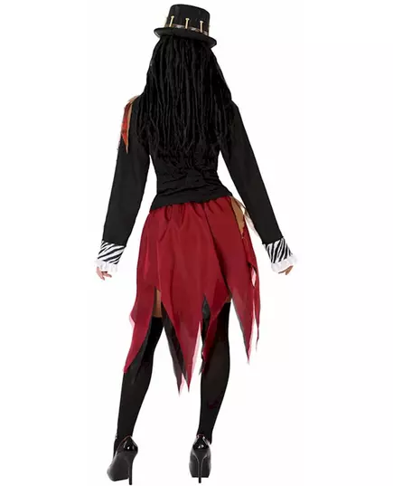 Voodoo-häxmaskeraddräkt dam, Storlek: Medium/Large, image 3