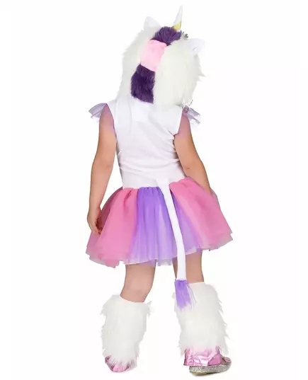 Prinsessan Enhörning maskeraddräkt flicka, Storlek: 5-6 år (S), image 3
