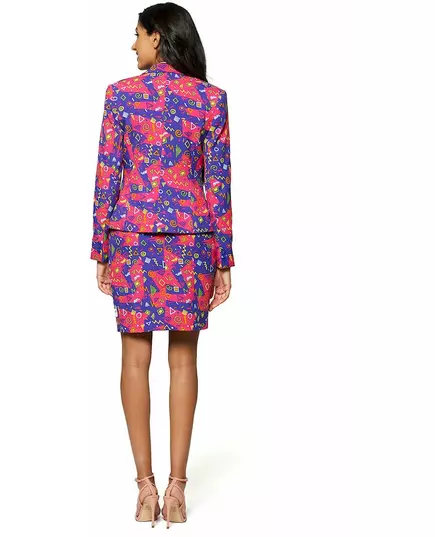 Mrs. Symbole färgglad maskeraddräkt dam Opposuits™, Storlek: Large, image 4
