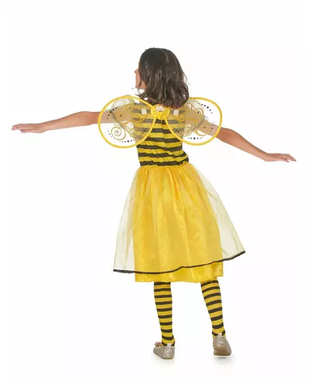 Bimaskeraddräkt med tutu och vingar flickor, Storlek: 7-9 år (120-130 cm), image 4
