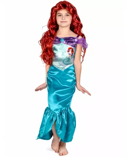 Enkel Ariel den lilla sjöjungfrun™-maskeraddräkt flicka, Storlek: 5-6 år (109 - 126 cm), image 4