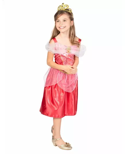 Aurora Törnrosa™ klassisk maskeraddräkt flicka, Storlek: 5-6 år (109 - 126 cm), image 4