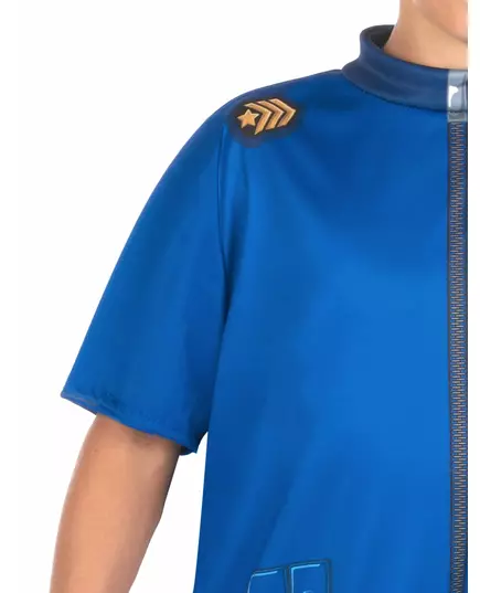 Blå polishundsmaskeraddräkt barn, Storlek: 4-6 år(110-120 cm), image 4