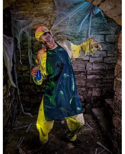 Maskeraddräkt radioaktiv kirurg herr, Storlek: X-Large, image 4