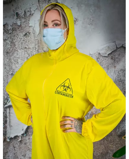 Maskeraddräkt kontaminering kombination vuxen, Storlek: X-Small, image 4