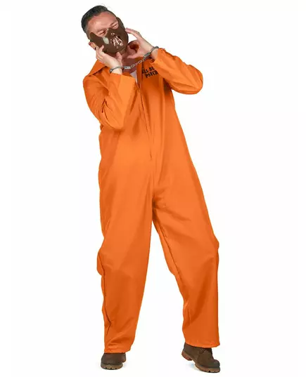 Kannibalisk fångmaskeraddräkt herr Halloween, Storlek: Medium/Large, image 4