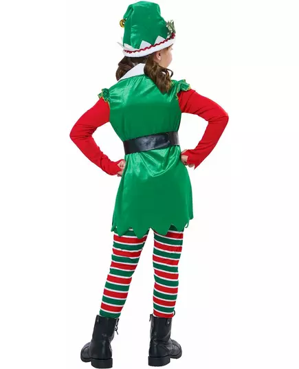 Lyxig maskeraddräkt julälva flicka, Storlek: 6-8 år (134 cm), image 4