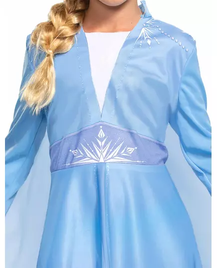 Elsa™ Frost 2-basismaskeraddräkt för flickor, Storlek: 3-4 år (97 - 109 cm), image 3