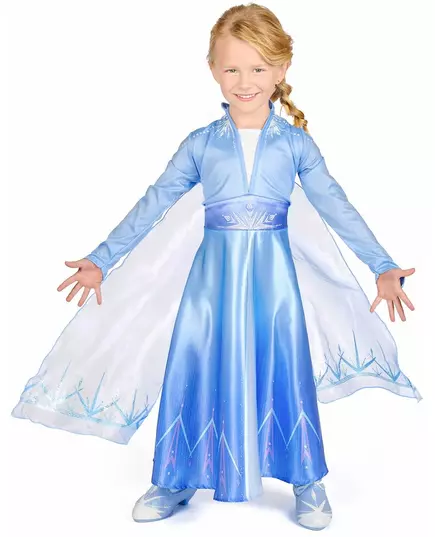 Elsa™ Frost 2 deluxe-maskeraddräkt flicka, Storlek: 5-6 år (109 - 126 cm), image 3