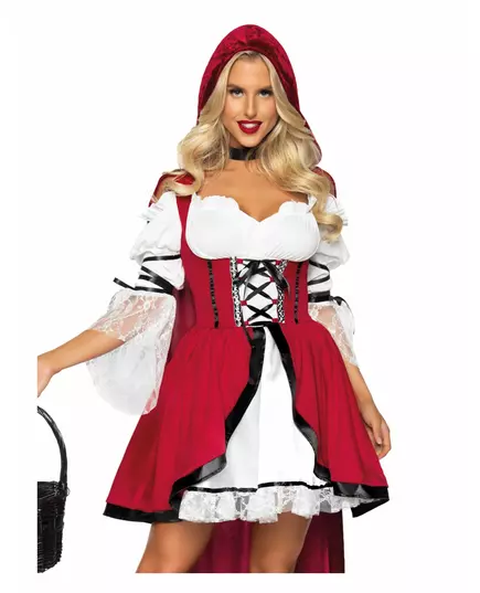 Sexig skogsflickemaskeraddräkt för dam, Storlek: Small/Medium (38-40), image 4