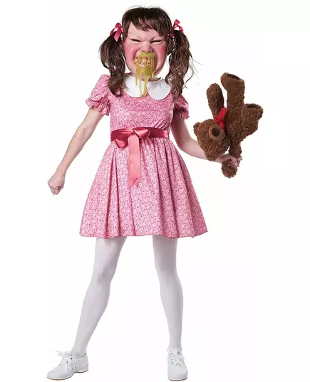 Lyxmaskeraddräkt arg flicka vuxen, Storlek: Small/Medium, image 4