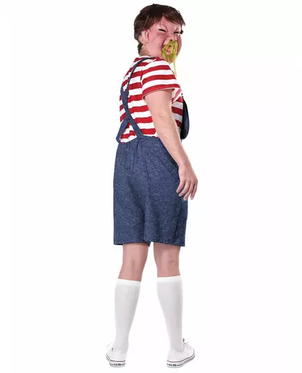 Lyxig maskeraddräkt som snorig pojke vuxen, Storlek: Small/Medium, image 4