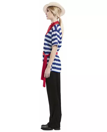 Gondoljärmaskeraddräkt vuxen, Storlek: Small (38), image 4