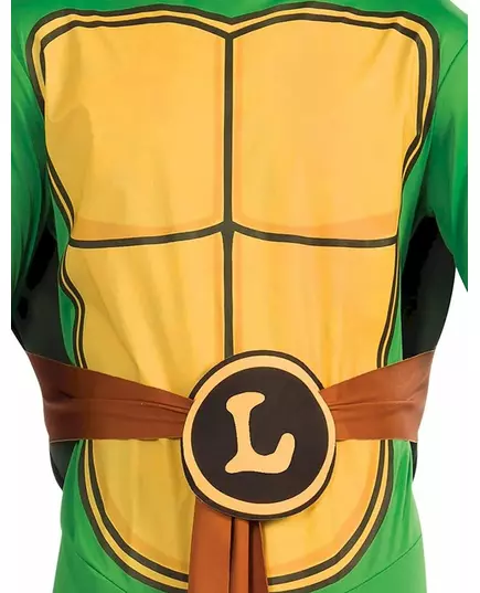 Klassisk Leonardo Tortues Ninja™-maskeraddräkt vuxen, Storlek: X-Large, image 3