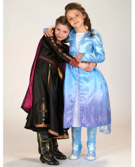 Lyxmaskeraddräkt Elsa Frost 2™ barn, Storlek: 9-10 år (134 till 140 cm), image 4
