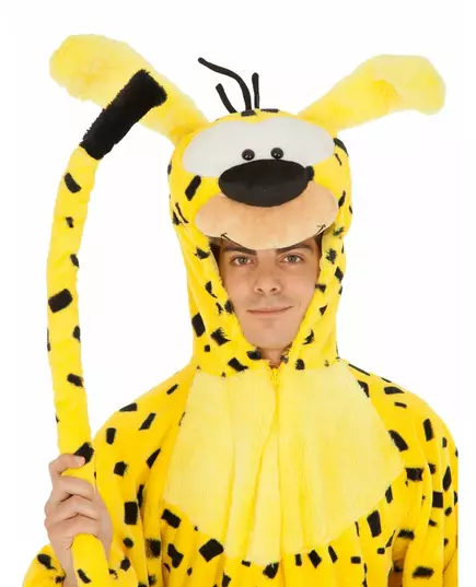 Marsupilami™ maskeraddräkt vuxen, Storlek: Medium/Large (180 cm), image 4