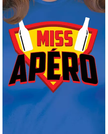 Miss Apéro-maskeraddräkt dam, Storlek: Large (42-44), image 3