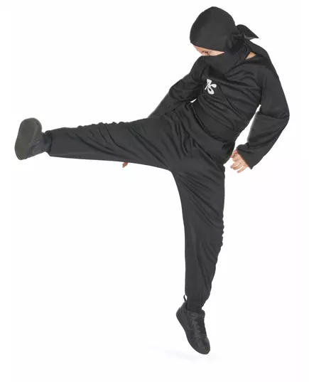 Ninja-kommandodräkt för pojke, Storlek: 7-9 år (120-130 cm), image 4