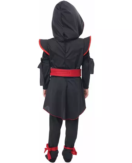 Lyxig ninjamaskeraddräkt flicka, Storlek: 4-6 år (116 cm), image 4