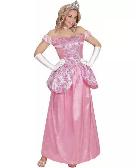 Ljusrosa prinsessmaskeraddräkt dam, Storlek: Medium, image 3