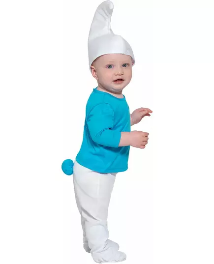 Smurfarna™-maskeraddräkt baby, Storlek: 6-12 månader, image 3