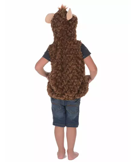 Maskeraddräkt i plysch som apa för barn, Storlek: 3-4 år(98-104 cm), image 4