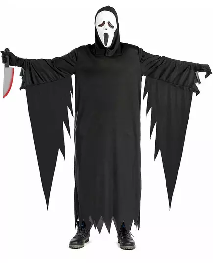 Maskeraddräkt för vuxen, skräckfilmsmördare, Storlek: X-Large/XX-Large, image 3